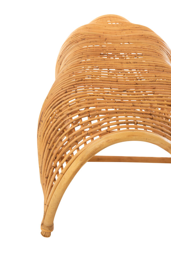 Banc en rotin naturel Roni – Image 7