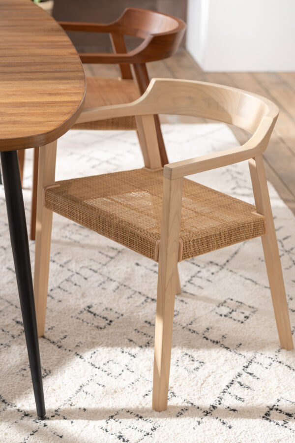 Chaise Emma en teck naturel – Image 8