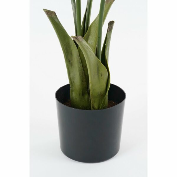 Plante artificielle de palmier de la queue de poisson en pot - H150 x Ø100 cm - vert – Image 5