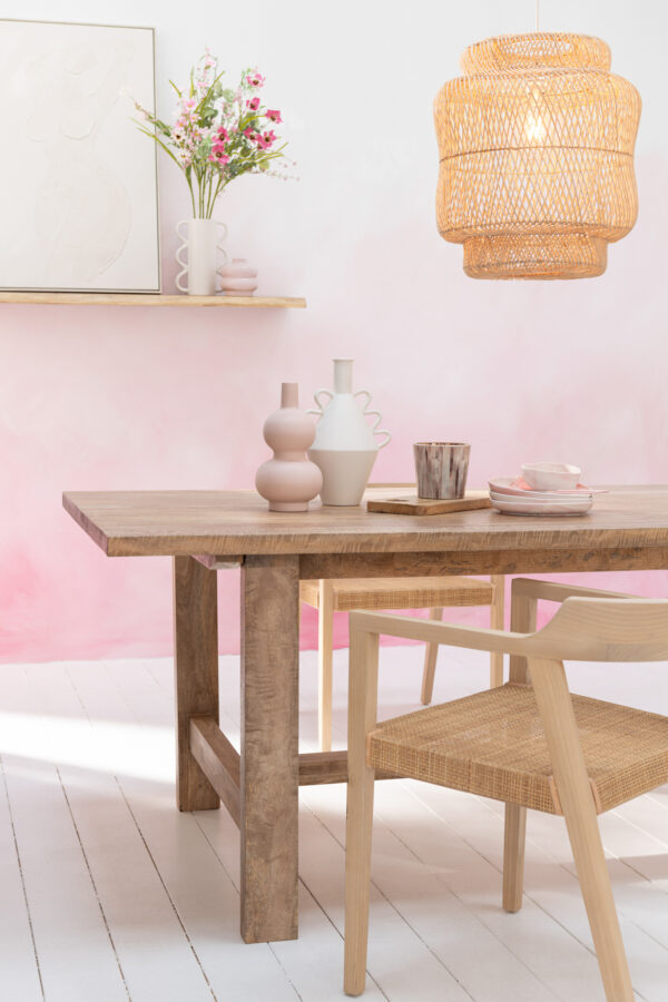 Chaise Emma en teck naturel – Image 9