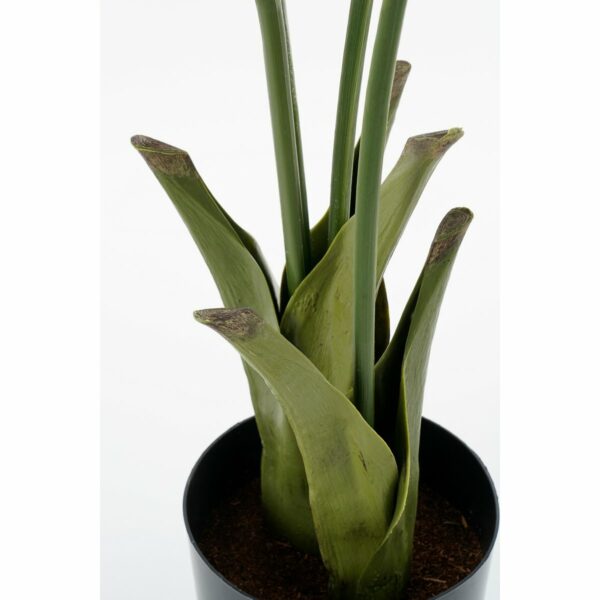 Plante artificielle de palmier de la queue de poisson en pot - H150 x Ø100 cm - vert – Image 4