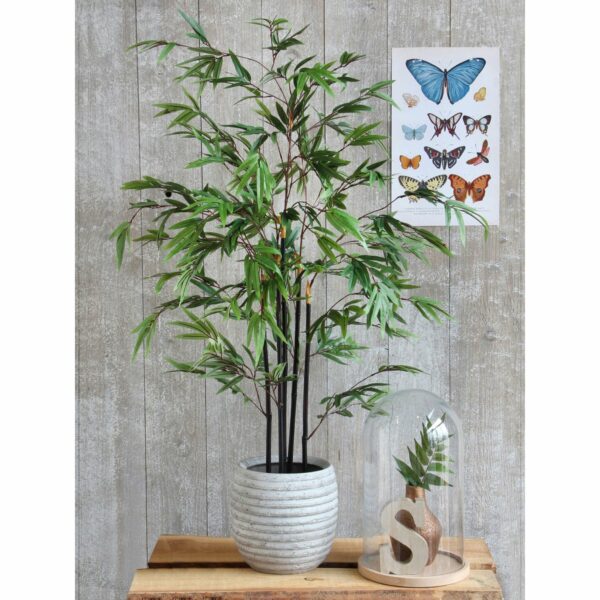 Plante Bambou Artificielle - H120 x Ø75 cm - Vert – Image 7