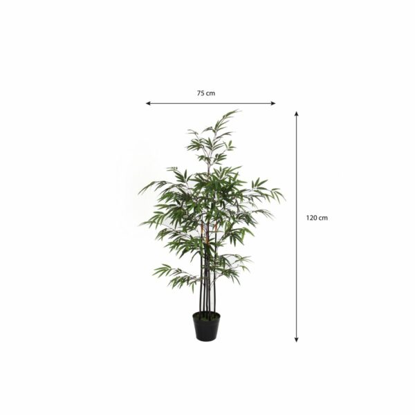 Plante Bambou Artificielle - H120 x Ø75 cm - Vert – Image 6