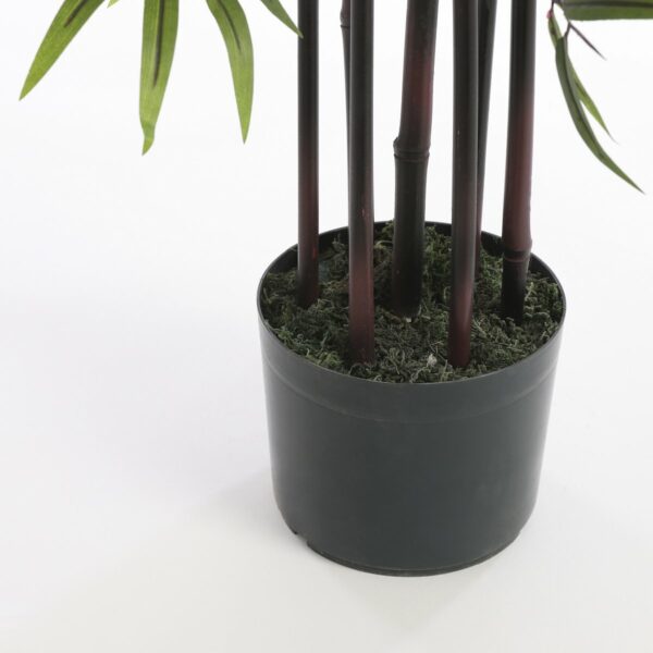 Plante Bambou Artificielle - H120 x Ø75 cm - Vert – Image 3