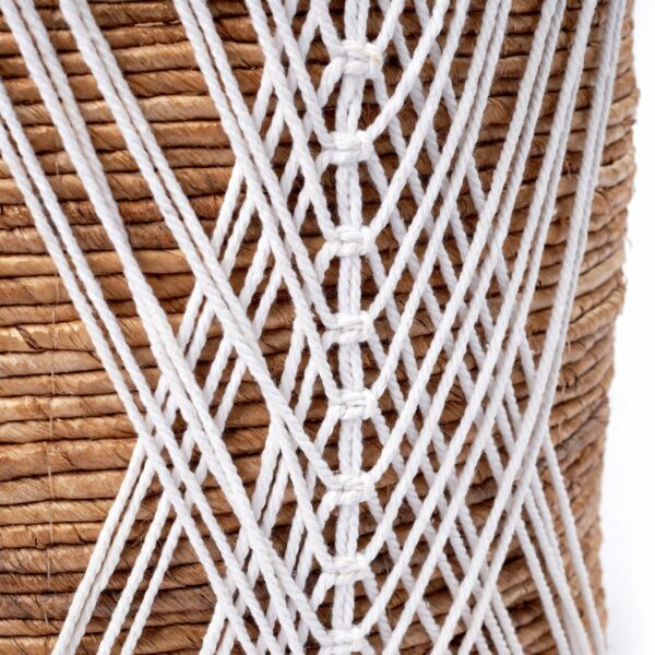 Panier de rangement | Panier à plantes | Panier à linge LAWU en fibre de banane (3 tailles) – Image 8