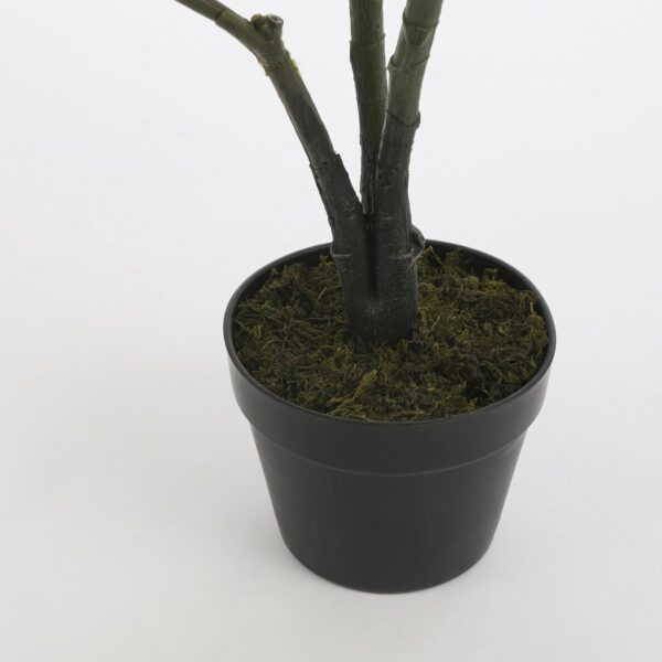 Plante Artificielle Ficus Lyrata - H120 x Ø60 cm - Vert – Image 3