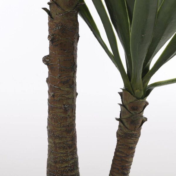 Plante Artificielle Yucca - H120 x Ø60 cm - Vert – Image 4