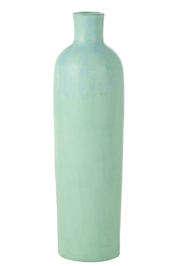 Grand vase Justine en terre cuite bleue