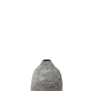 Vase Effy Métal Brut Gris