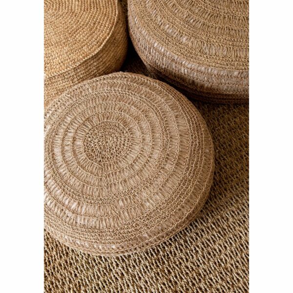 Le Pouf en Jonc de Mer - Naturel - M – Image 5