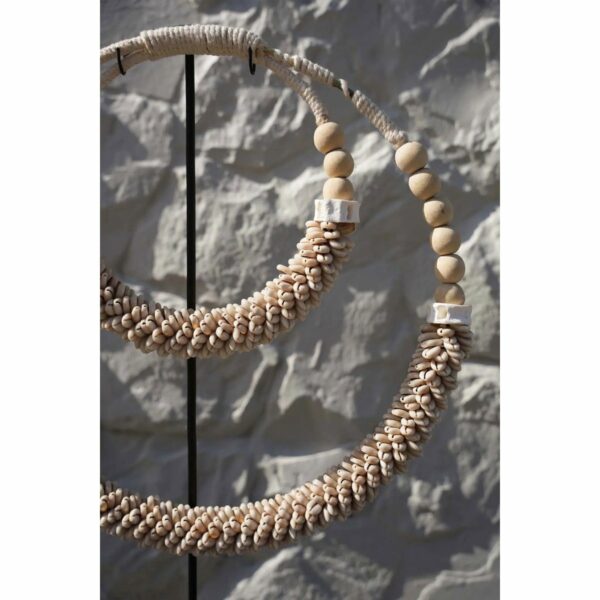 Le Collier Double Coquillage Sur Support - Naturel – Image 3