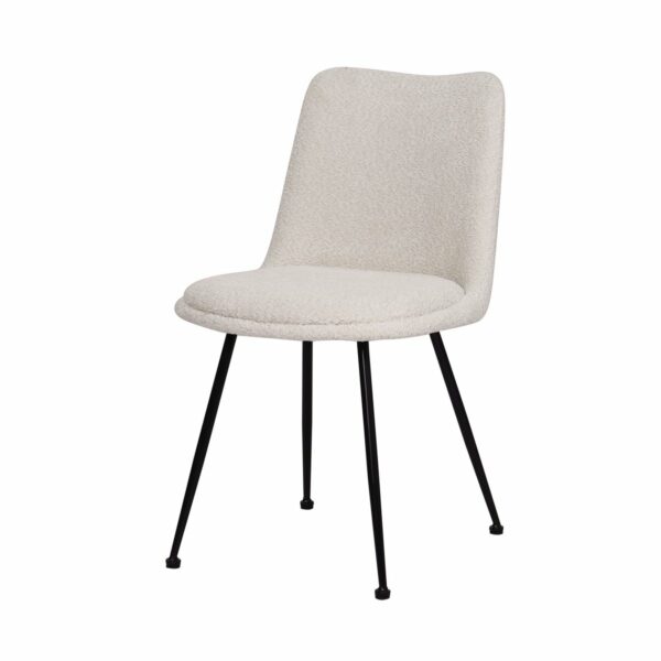 Lot de 2 chaises avec housse bouclée – Image 2