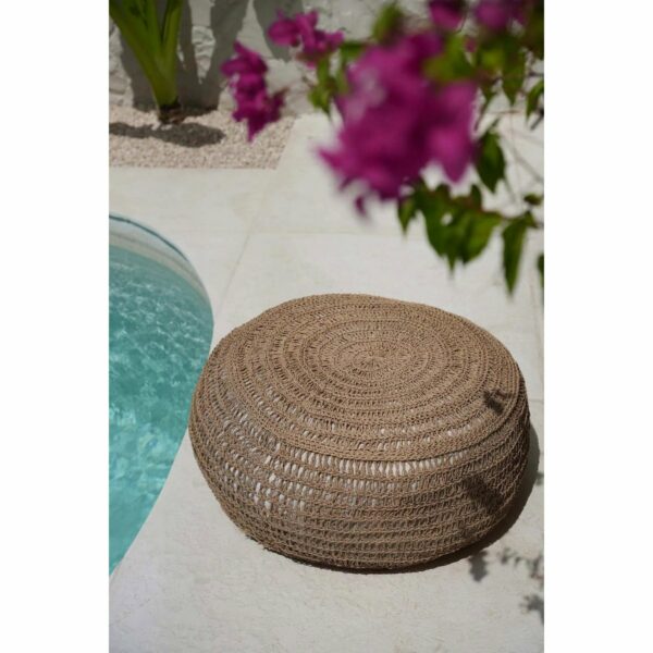 Le Pouf en Jonc de Mer - Naturel - M – Image 2