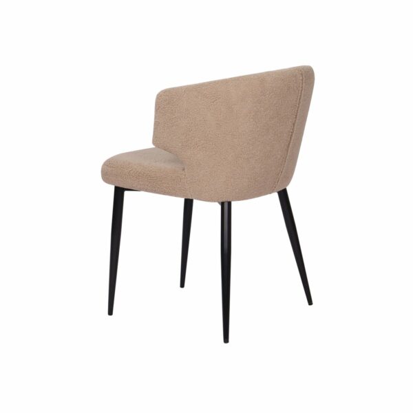 Lot de 2 fauteuils avec housse en fourrure peluche – Image 5