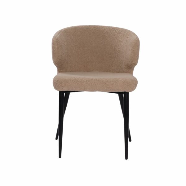 Lot de 2 fauteuils avec housse en fourrure peluche – Image 2