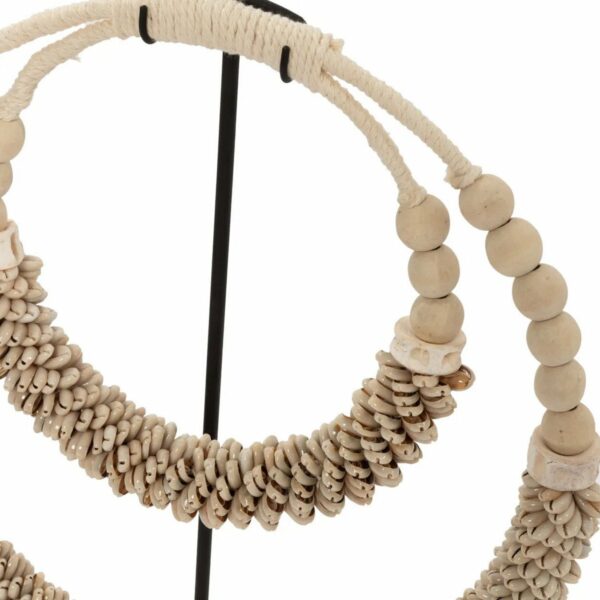 Le Collier Double Coquillage Sur Support - Naturel – Image 6
