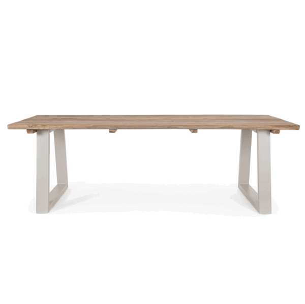 Table pieds blancs