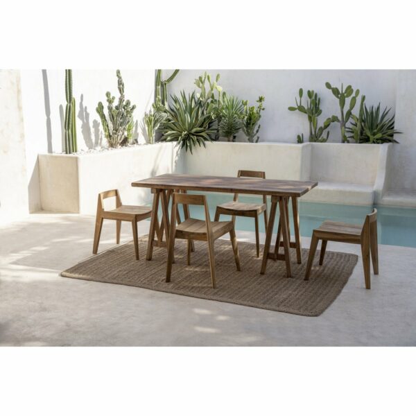 La chaise de salle à manger Paxi - Naturel - Extérieur – Image 3