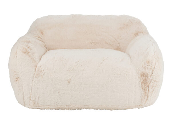 Canapé Cutie Polyester Crème Grand – Image 2