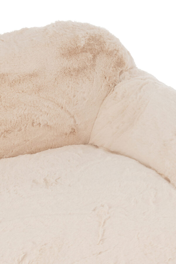 Canapé Cutie Polyester Crème Grand – Image 7