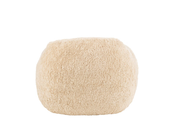 Canapé Shearl en polyester crème petit – Image 4