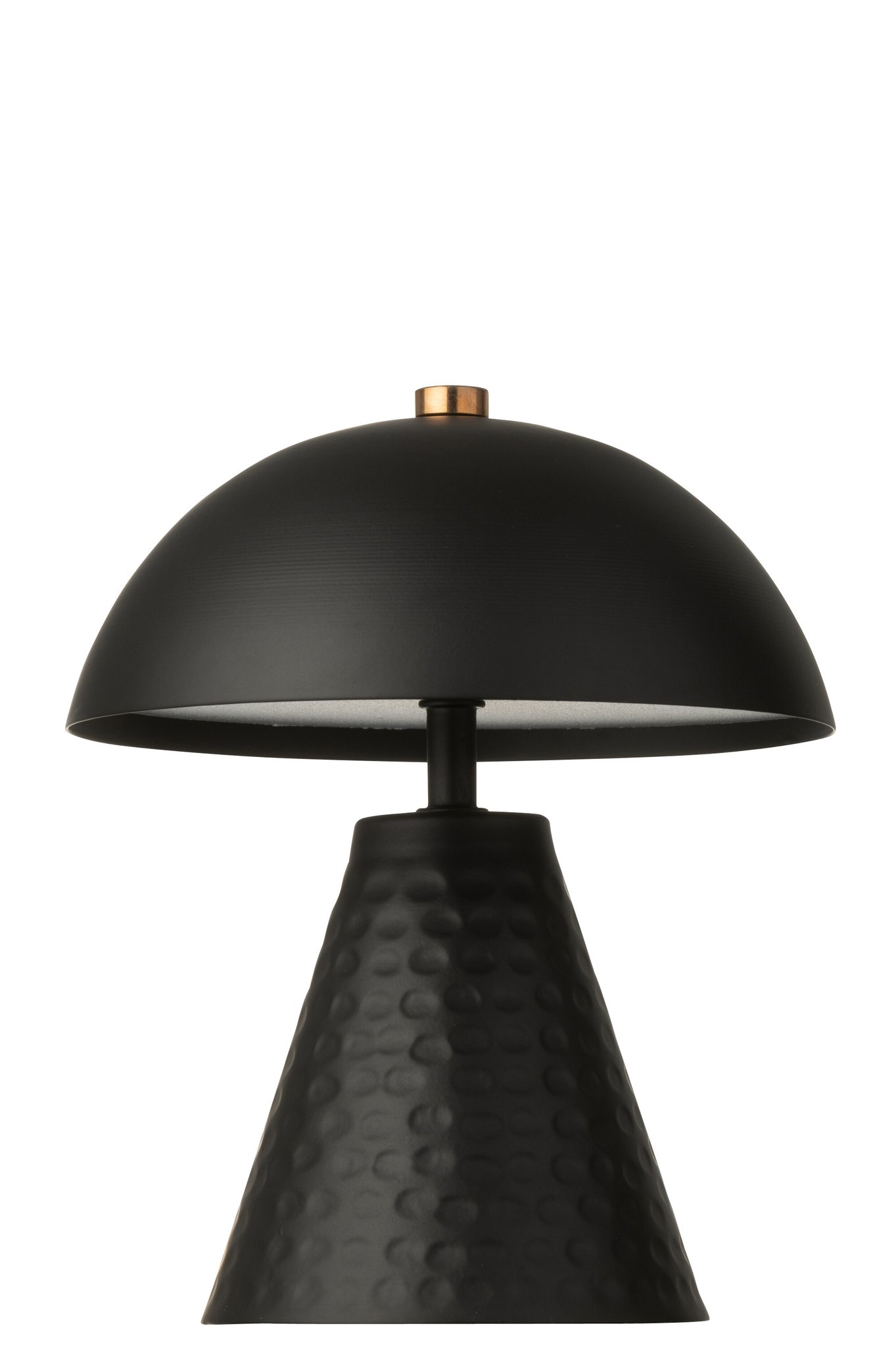 Lampe de table champignon en fer noir – Image 6