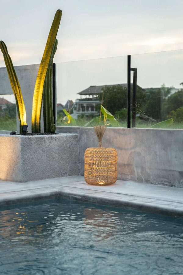Le lampadaire Dumpling - Suspension - Naturel - L – Image 2