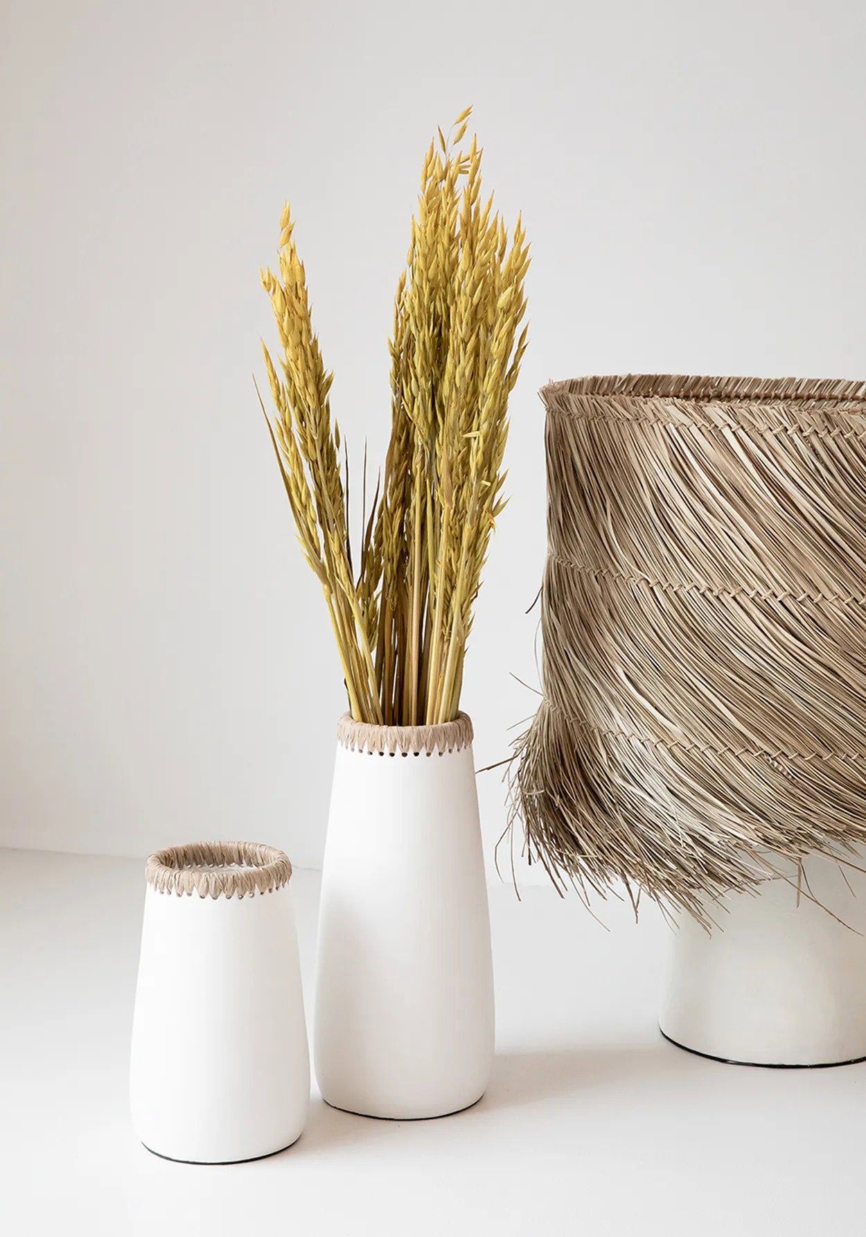 Le vase sournois - Blanc naturel - L – Image 5